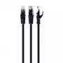 Cable de red Gembird PP6U-1.5M/BK RJ-45 Cat6 1,5 m negro