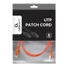 Cable de red Gembird PP6U-1.5M/R RJ-45 Cat6 1,5 m rojo