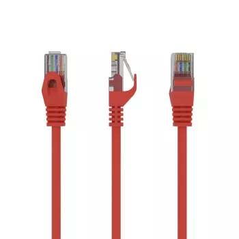 Cable de red Gembird PP6U-1.5M/R RJ-45 Cat6 1,5 m rojo