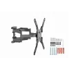 Soporte de TV Gembird WM-60ST-01 para televisores de 32 inch-60 inch, VESA 100x100-400x400, hasta 36,4 kg, inclinable -2°-10°, distancia a la pared 4,2-45,2 cm, negro