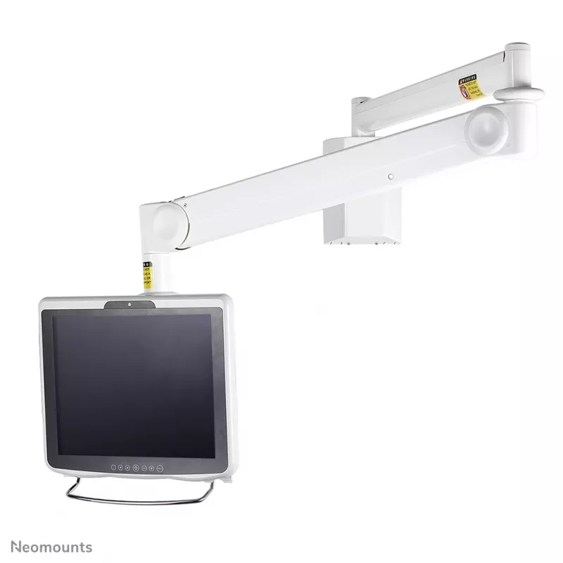 Soporte de pared para monitor médico Neomounts FPMA-HAW100HC 10-32 pulgadas - h 0-170 cm - muelle de gas