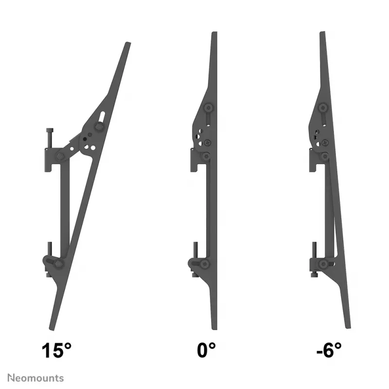 Soporte de techo para videowall Neomounts Pro NMPRO-C12 — 30 kg, 32–65 pulgadas, VESA 100x100–600x400, giro 180°, negro