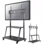 Soporte de suelo Neomounts, 150 kg, 152,4 cm (60 pulgadas), 2,67 m (105 pulgadas), 200 x 200 mm, 1000 x 600 mm, 1380 - 1530 mm