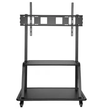 Soporte de suelo Neomounts, 150 kg, 152,4 cm (60 pulgadas), 2,67 m (105 pulgadas), 200 x 200 mm, 1000 x 600 mm, 1380 - 1530 mm
