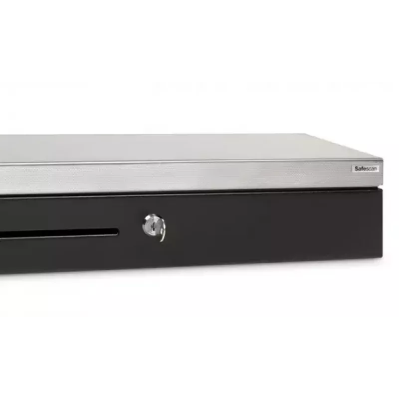 Safescan SD-4617S cajón portamonedas Standard Duty, negro/plata