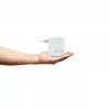 Cargador de viaje portátil GaN de 140W Xtorm XVC2140 con 3 conectores USB-C PD y cable USB-C de 2 m, blanco