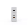 Cargador de viaje portátil GaN de 140W Xtorm XVC2140 con 3 conectores USB-C PD y cable USB-C de 2 m, blanco
