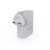 Cargador de viaje portátil GaN de 140W Xtorm XVC2140 con 3 conectores USB-C PD y cable USB-C de 2 m, blanco