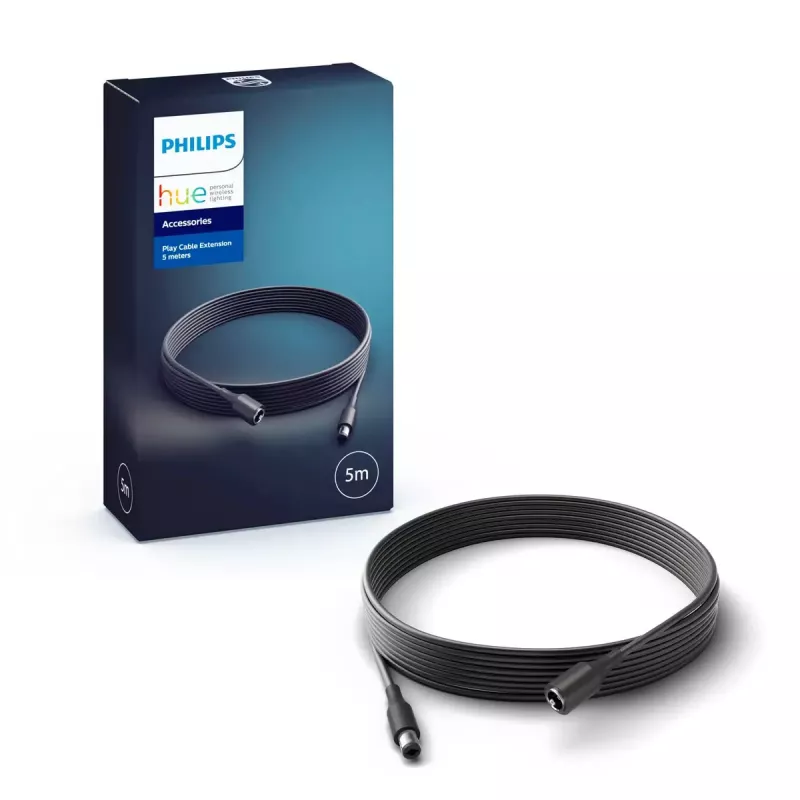 Cable de extensión Philips Hue White and colour ambience Play – 5000 mm, 110–240V
