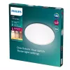Philips Functional lámpara de techo superfina 15 W, LED, bombillas no reemplazables, 2700 K, 1300 lm, IP20, blanco