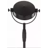 Calefactor eléctrico halógeno SUNRED Retro, 2100/900 W, para colocación en suelo en interiores, calienta hasta 17 m², negro/marrón