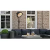 Calefactor eléctrico halógeno Sunred Indus Indoor negro, marrón