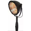 Calefactor eléctrico halógeno Sunred Indus Indoor negro, marrón
