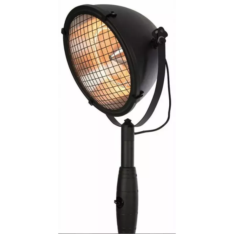 Calefactor eléctrico halógeno Sunred Indus Indoor negro, marrón