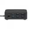 Estación de acoplamiento USB-C Quad DisplayLink CLUB 3D CSV-2542 — 2× DisplayPort 8K60Hz, 2× HDMI 4K60Hz, PD 100W, Ethernet 2.5G