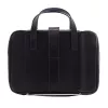 R-Go Tools bolsa para portátil R-Go Viva, piel, con soporte para portátil integrado, correa de hombro, 39,6 cm (15,6 inch), negro