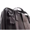 R-Go Tools bolsa para portátil R-Go Viva, piel, con soporte para portátil integrado, correa de hombro, 39,6 cm (15,6 inch), negro