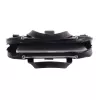 R-Go Tools bolsa para portátil R-Go Viva, piel, con soporte para portátil integrado, correa de hombro, 39,6 cm (15,6 inch), negro