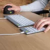 R-Go Tools teclado numérico R-Go Numpad Break, teclado numérico ergonómico con software de pausas, con cable, blanco