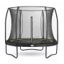 Trampolín exterior Salta Comfort Round, 54 muelles, 120 kg máx., 3 patas, red de seguridad, exterior