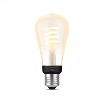 Philips ST64 – Bombilla inteligente E27, bombilla inteligente, Bluetooth/Zigbee, LED, E27, ST64, blanco cálido, blanco frío