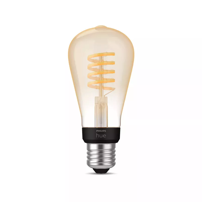 Philips ST64 – Bombilla inteligente E27, bombilla inteligente, Bluetooth/Zigbee, LED, E27, ST64, blanco cálido, blanco frío