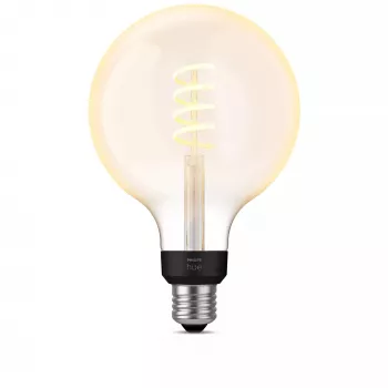 Bombilla inteligente Philips G125 E27 Filament Globe, 7 W, Bluetooth/Zigbee, 125×192 mm