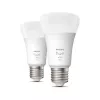 Philips Hue White A60 – E27 bombilla inteligente – 800 (pack de 2)