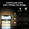 Lámpara inteligente Philips Hue White Candle E14, Bluetooth, 6 kWh/1000h, AC, blanco, dimensiones 72×55×174 mm