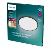 Plafón Philips Functional Super slim 36 W LED negro redondo