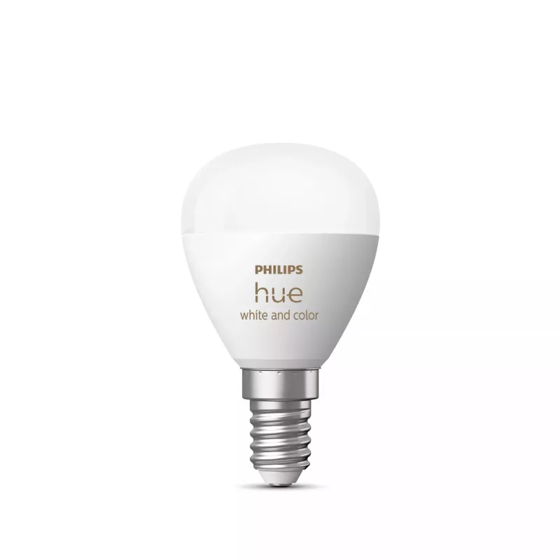 Lámpara inteligente Philips Hue White and Colour Ambience Lustre E14 Bluetooth Zigbee
