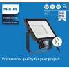 Proyector Philips LED 50 W 4000 K IP65 negro – Proyector LED exterior, 50 W, blanco neutro