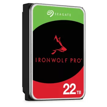 Seagate IronWolf Pro ST22000NT001 disco duro interno 22 TB 7200 rpm 512 MB 3,5 pulgadas Serial ATA III