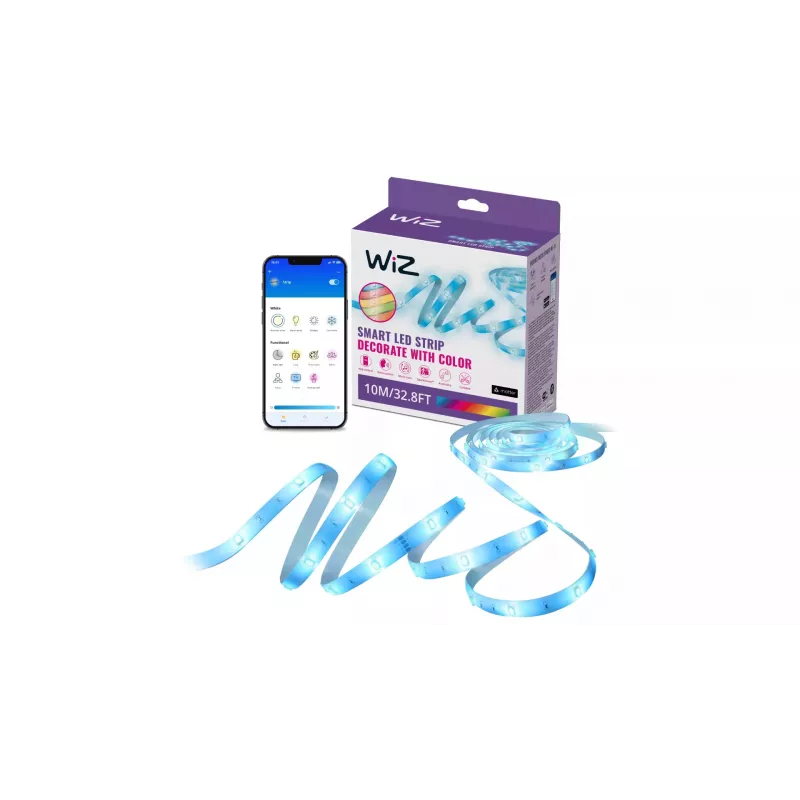 Iluminación inteligente WiZ Smart Strip Light Wi-Fi/Bluetooth 10 W