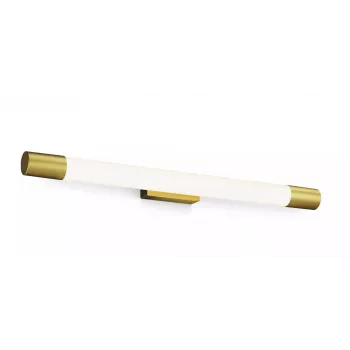 Lámpara de pared Philips Rover, superficie, 2700 K, IP44, Latón