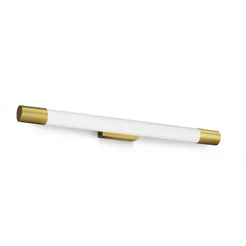 Lámpara de pared Philips Rover, superficie, 2700 K, IP44, Latón