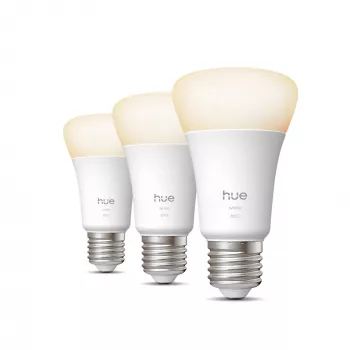 Philips A60 – Bombilla inteligente E27 – 810, Bluetooth/Zigbee, LED, E27, A19, Blanco suave, 2700 K
