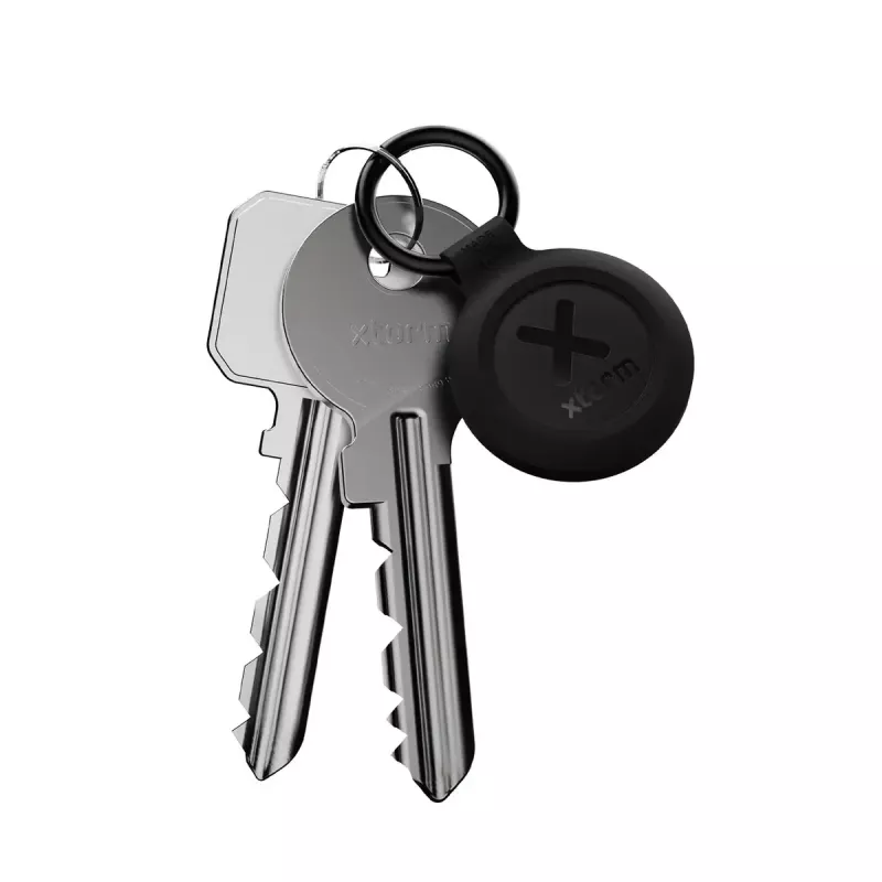 Llavero inteligente con localizador Xtorm XTAG2GA11 — localizador GPS universal, pila CR2032, 3V, negro, pack de 3