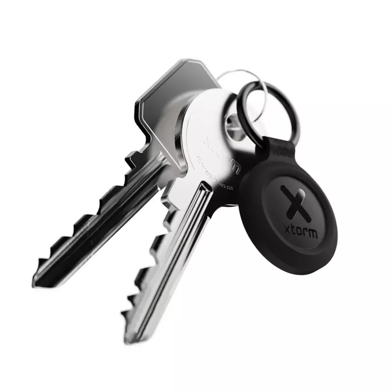 Llavero inteligente con localizador Xtorm XTAG2GA11 — localizador GPS universal, pila CR2032, 3V, negro, pack de 3