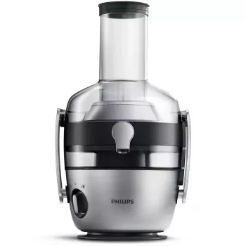 Exprimidor Philips Avance Collection HR1922/21 – 1200 W, metálico, jarra SAN, 2 velocidades, boca de llenado de 8 cm