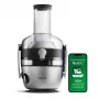 Exprimidor Philips Avance Collection HR1922/21 – 1200 W, metálico, jarra SAN, 2 velocidades, boca de llenado de 8 cm