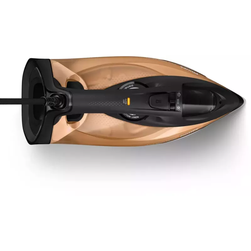 Philips 7000 series DST7040/80 HV Plancha de vapor Negro/Oro