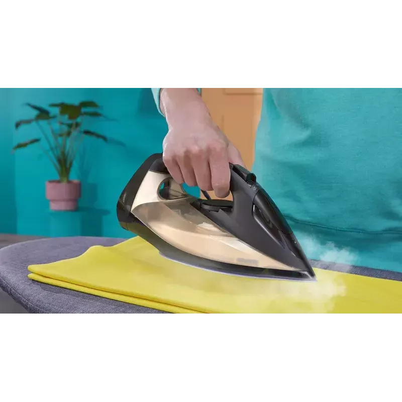 Philips 7000 series DST7040/80 HV Plancha de vapor Negro/Oro