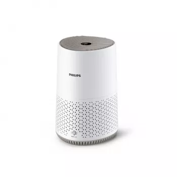 Purificador de aire Philips AC0650/10 para estancias de hasta 39 m², CADR 170 m³/h, 12 W, 49 dB, 2,2 kg, beige/blanco