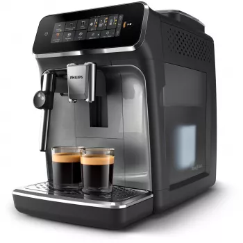 Cafetera de espresso Philips EP3329/70 — superautomática, depósito de agua de 1,8 litros, molinillo integrado, 2 salidas, 1500 W