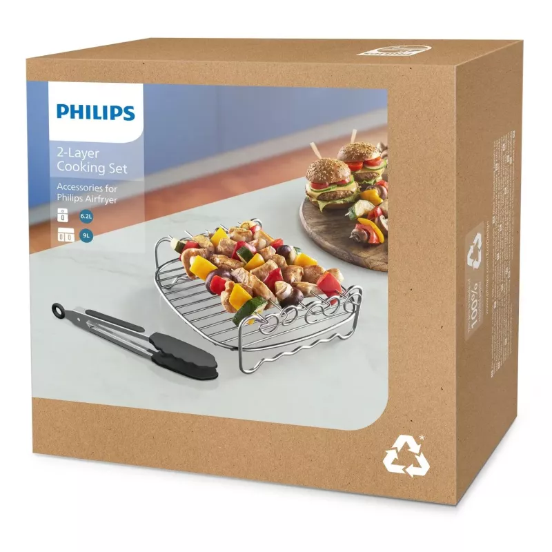Set de accesorios Philips HD9920/00 para freidora de aire 6,2 L 8,3 L 9 L