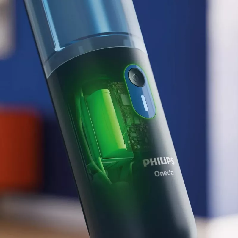 Fregona eléctrica Philips XV3101/01 Batería Húmedo Sin bolsa Azul 1,2 Ah