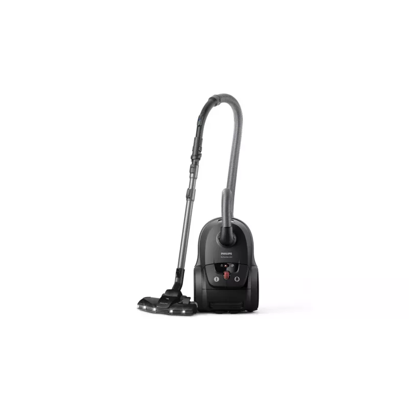 Aspirador de suelo Philips 8000 Serie XD8122/10 — 900 W, bolsa de 4 L, filtro HEPA, negro