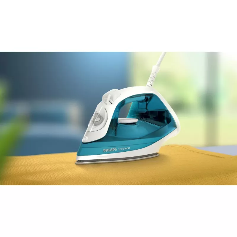 Plancha de vapor Philips DST2010/90 — 2000 W, depósito de agua de 0,25 l, suela antiadherente, cable de 1,9 m