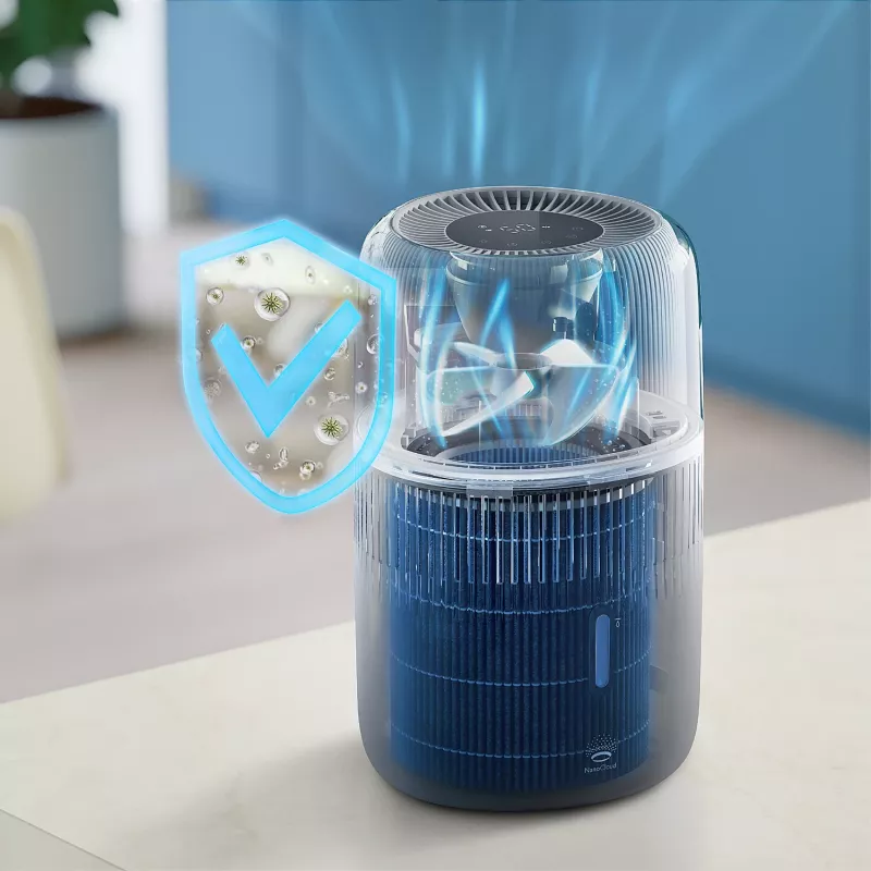 Humidificador Philips 5000 Serie HU5710/03 – humidificador de vapor, 4,5 l, grafito